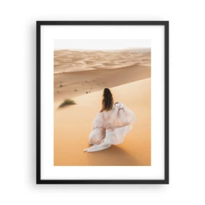 Poster in black frame - Escape to Freedom - 40x50 cm