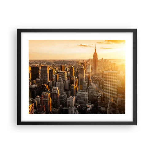 Poster in black frame - Growing in the Sun - 50x40 cm
