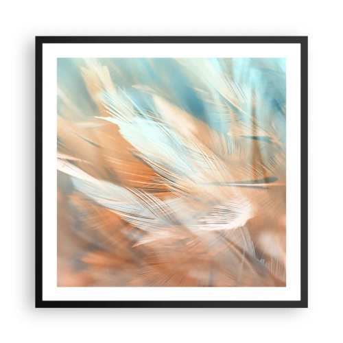 Poster in black frame - In the Land of Gentleness - 60x60 cm