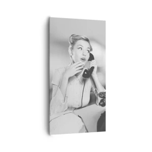 Canvas picture - Hello, Here Come the 50-ies - 65x120 cm