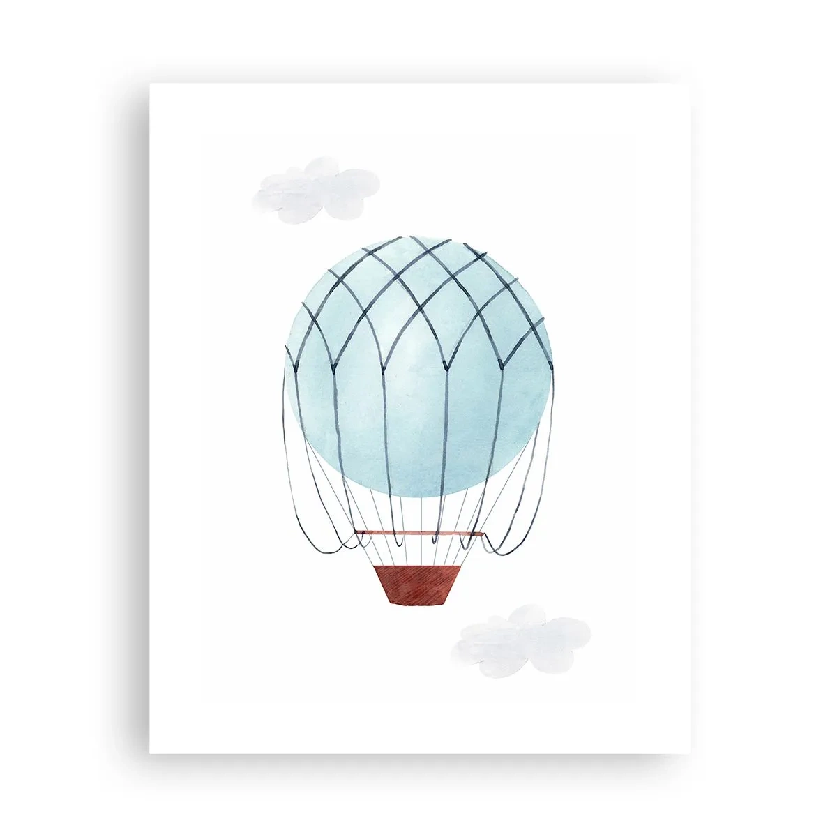 Poster - All in the Clouds - 40x50 cm