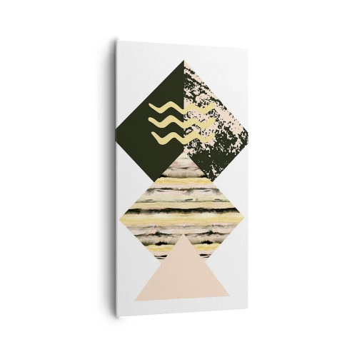 Canvas picture - Not So Straightforward - 65x120 cm