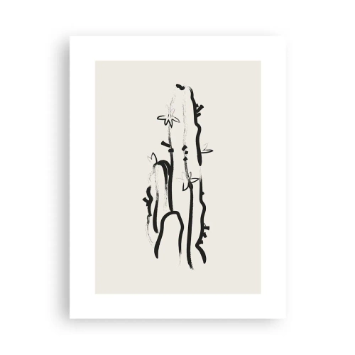 Poster - Blooming Herb - 30x40 cm