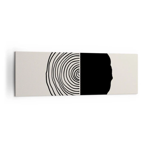 Canvas picture - Half-half - 160x50 cm