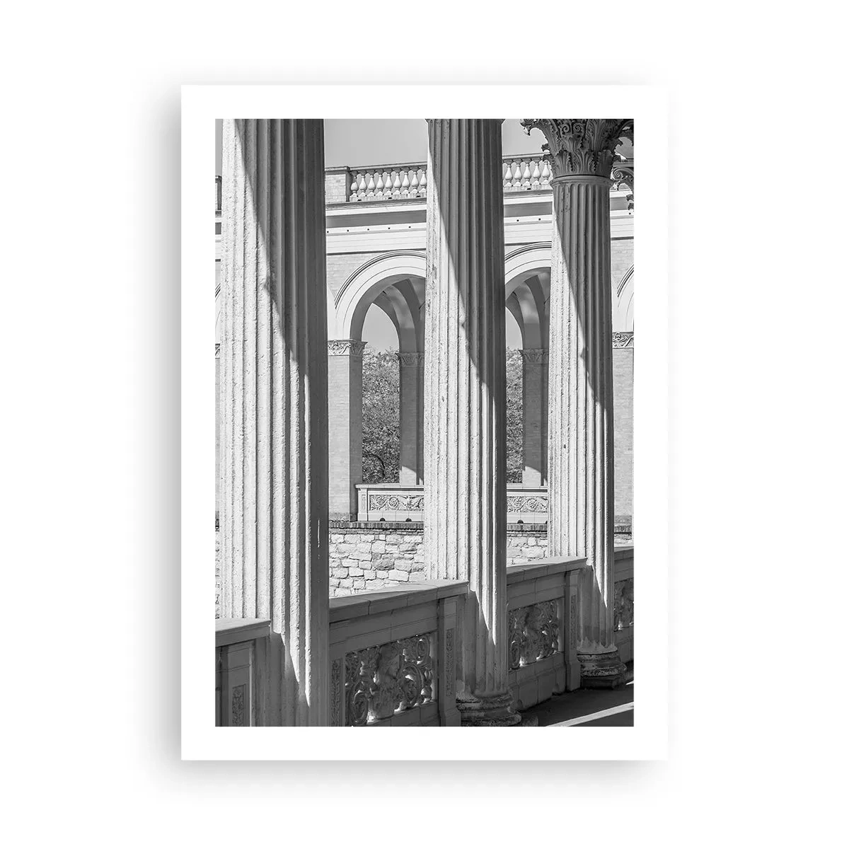 Poster - Sunny Arcade - 50x70 cm