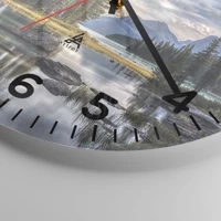Clock face with numbers