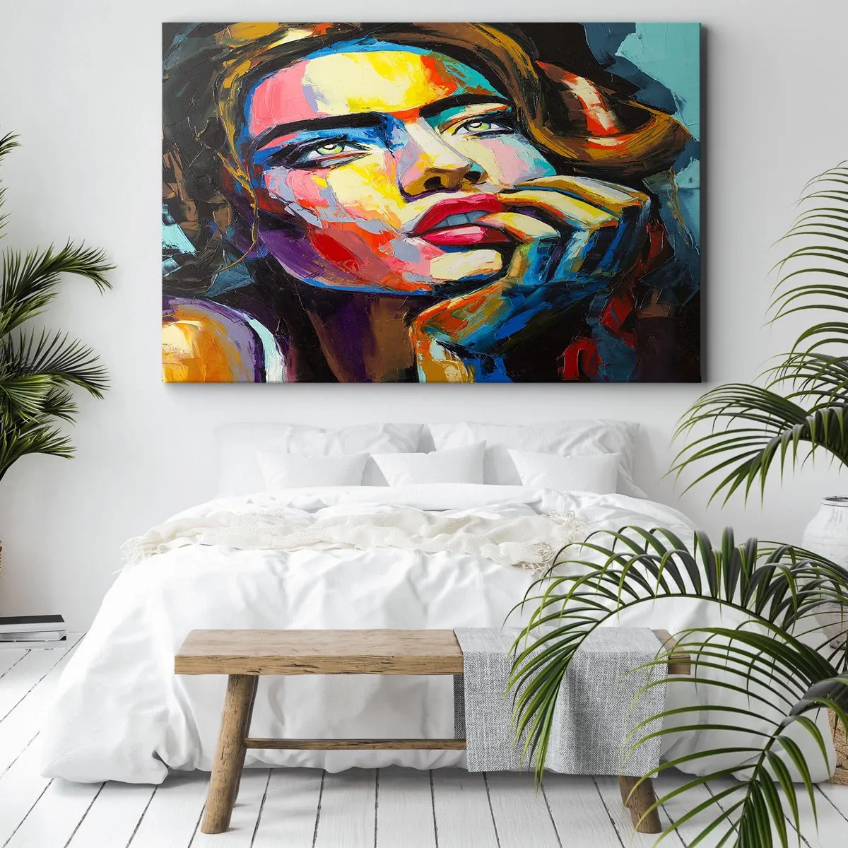 Canvas picture - Dreams Like Birds Flying in the Sky - 120x80 cm