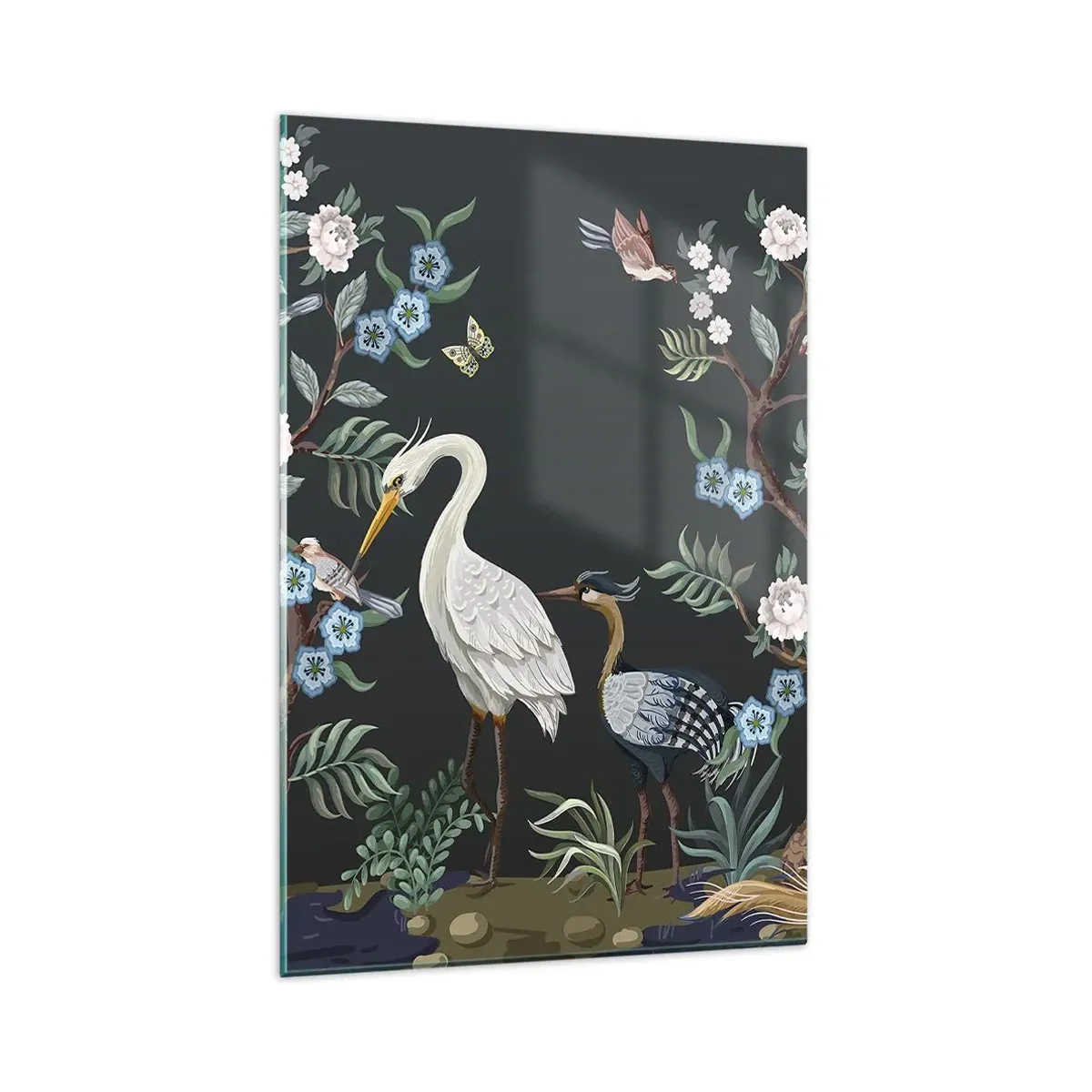 Glass picture - Bird Truth - 80x120 cm