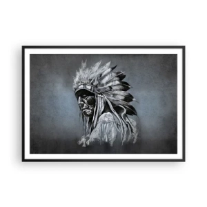 Poster in black frame - Return to the Roots - 100x70 cm