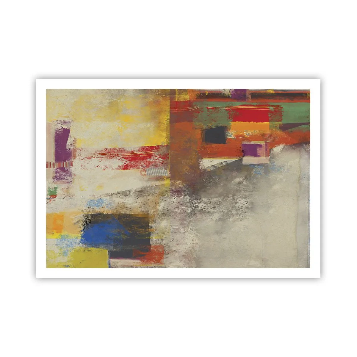 Poster - Geometry of Colours - 100x70 cm