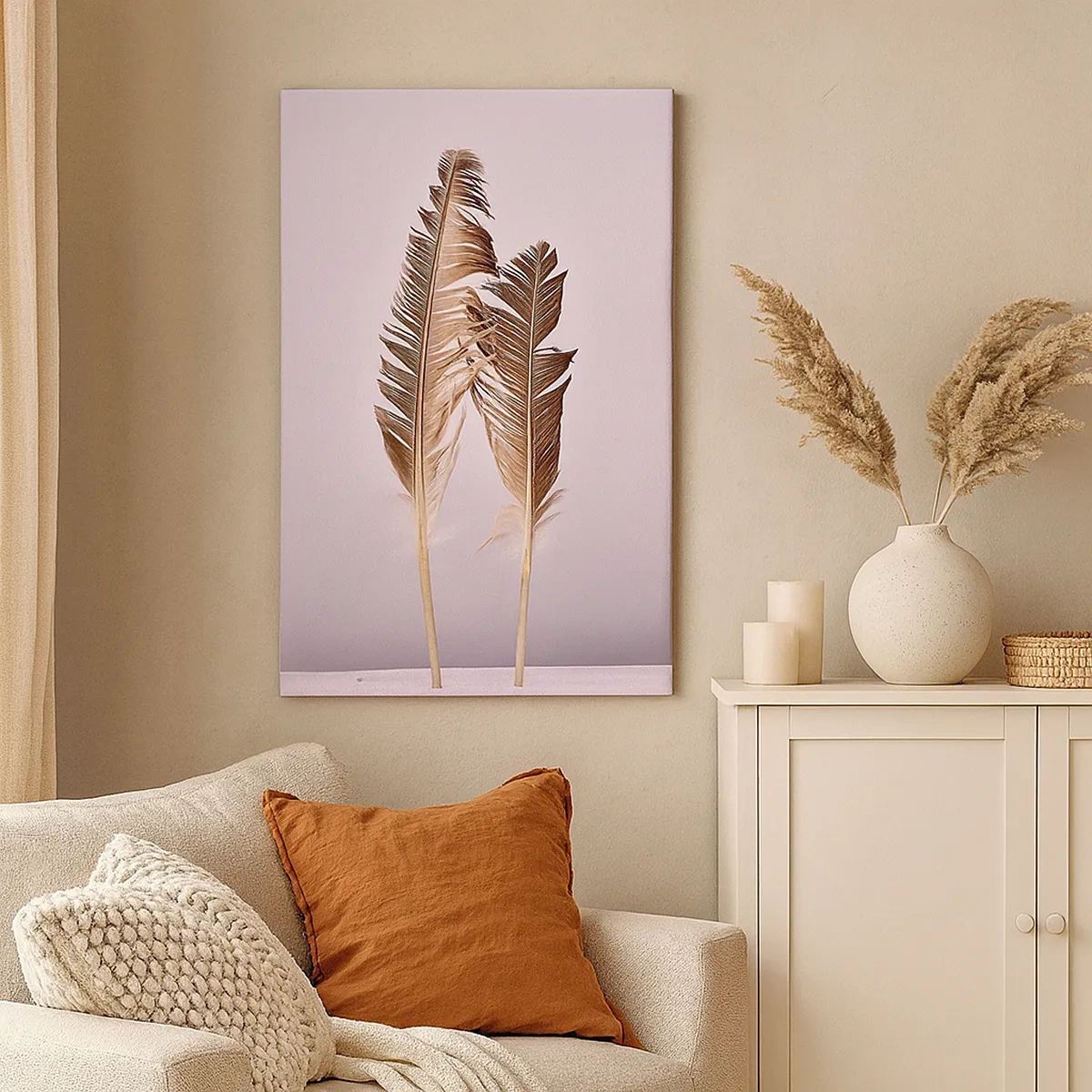 Canvas picture - Against Nothingness - 50x70 cm