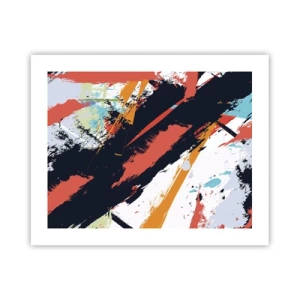 Poster - Dynamic Composition - 50x40 cm
