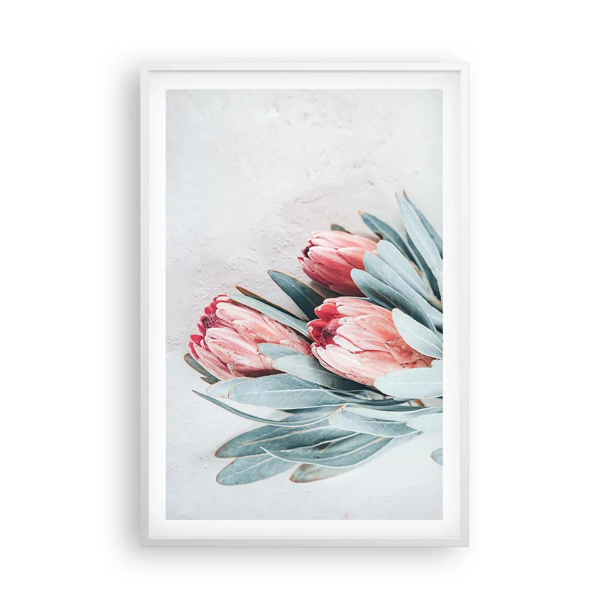 Poster in white frmae - Ashamed of Their Own Beauty - 61x91 cm