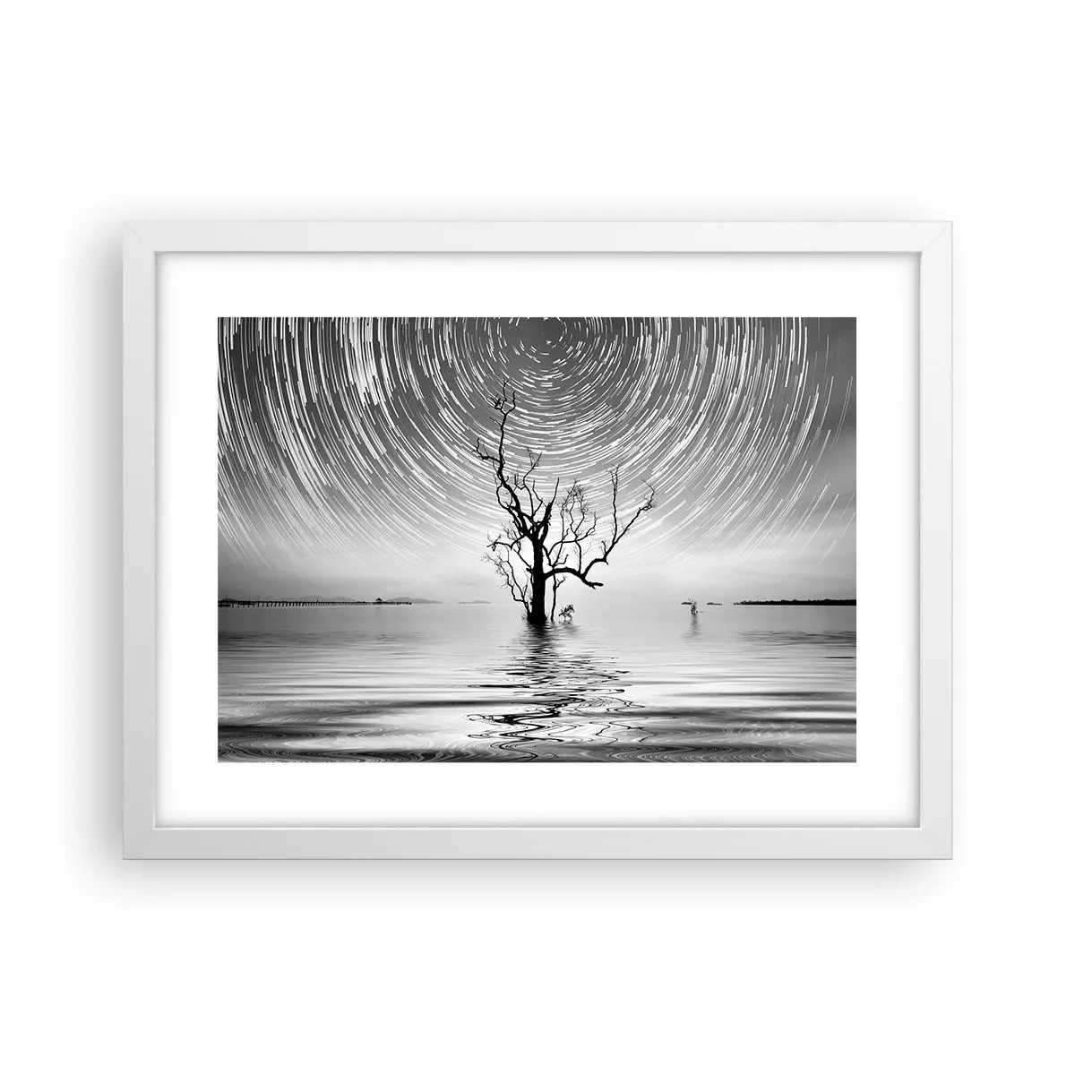 Poster in white frmae - Symphony of Nature - 40x30 cm