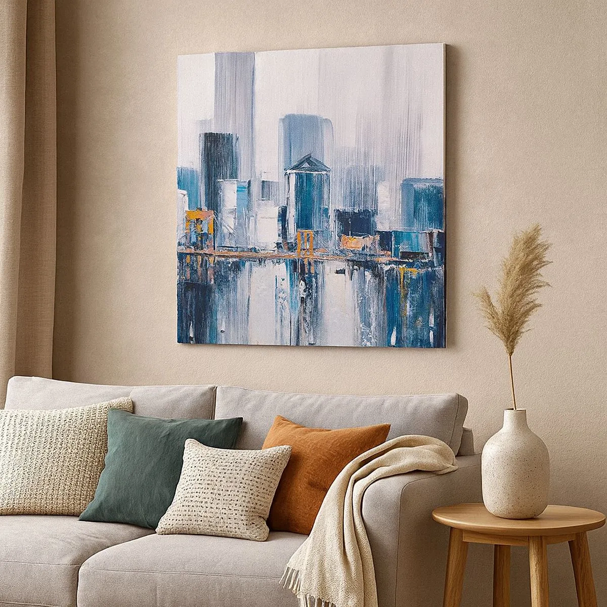 Canvas picture - New York Impression - 30x30 cm
