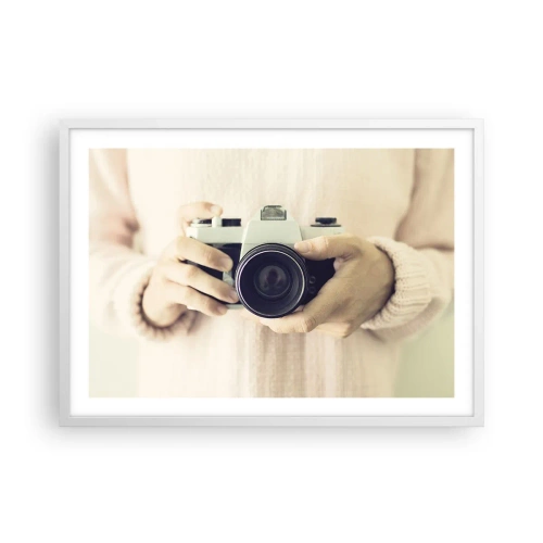 Poster in white frmae - To Know More… - 70x50 cm