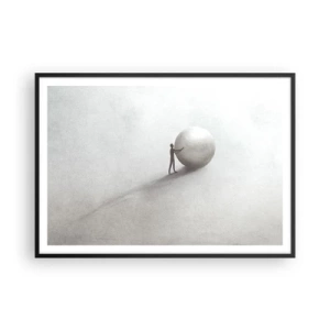 Poster in black frame - Game of Life - 100x70 cm