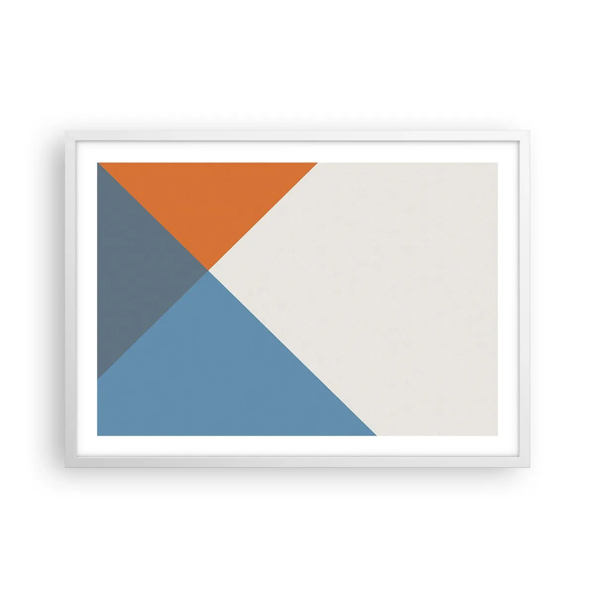 Poster in white frmae - At an Angle… - 70x50 cm