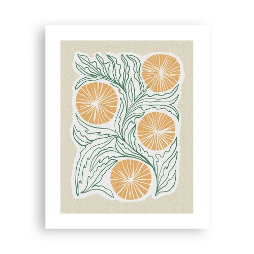 Poster - Ethnic with an Abstract Note - 40x50 cm