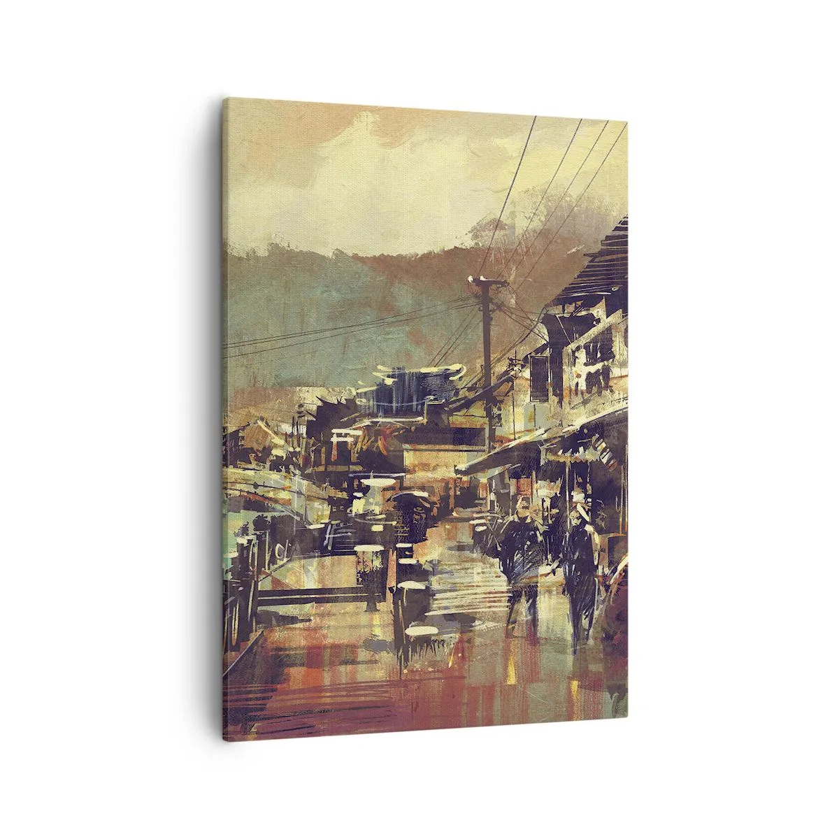 Canvas picture - Life As a Abundance of Greyness - 50x70 cm