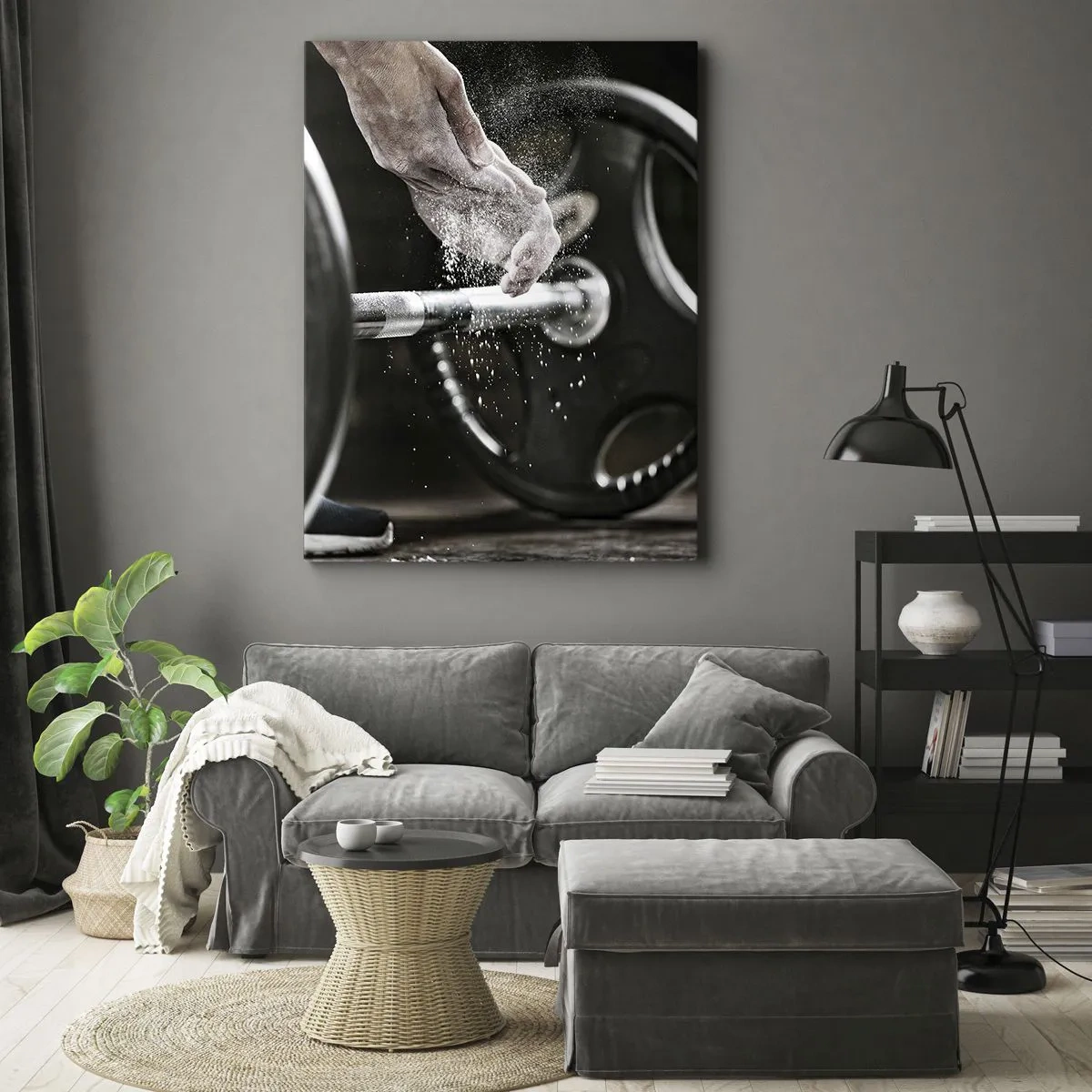 Canvas picture - Challenge Accepted! - 55x100 cm