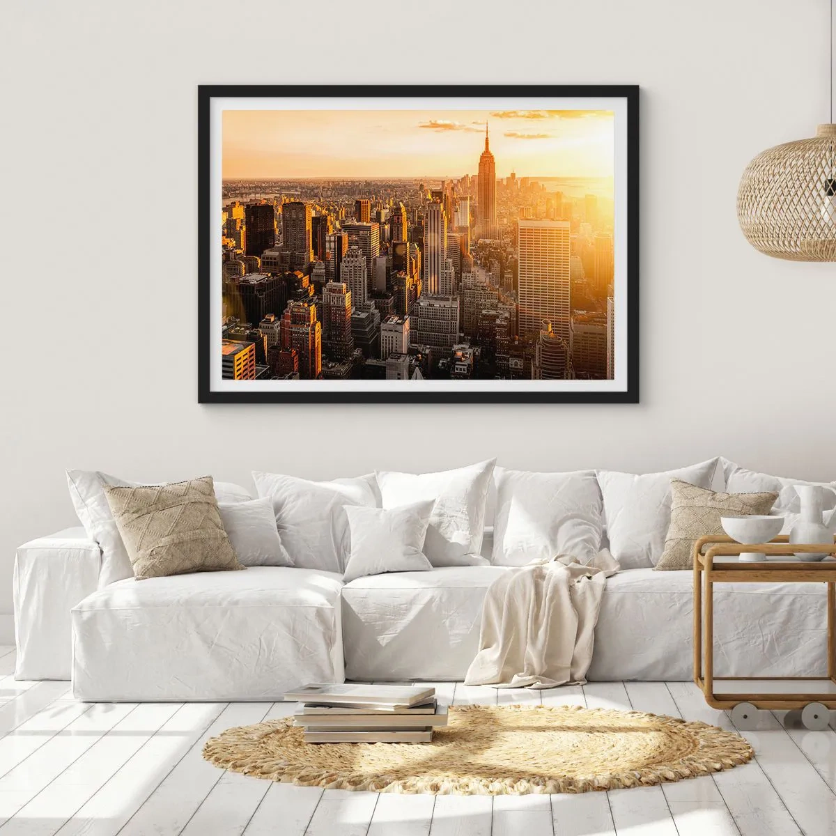 Poster in black frame - Growing in the Sun - 40x30 cm