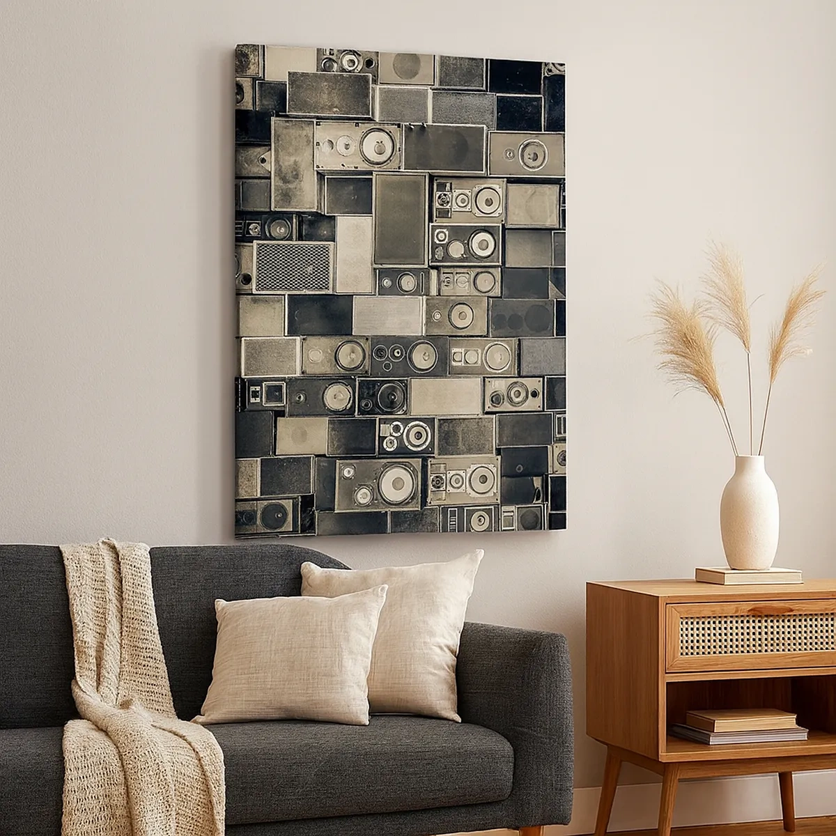 Canvas picture - And Music Is Playing - 50x70 cm