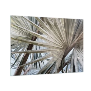 Glass picture - Fans in tropics - 100x70 cm