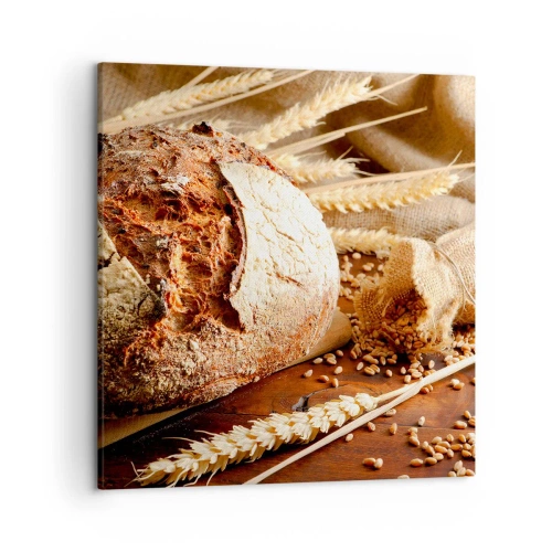 Canvas picture - Tasty, Fragrant, Crunchy - 50x50 cm