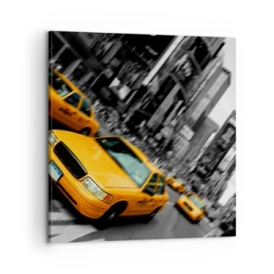 Canvas picture - New York Sun Drops - 60x60 cm