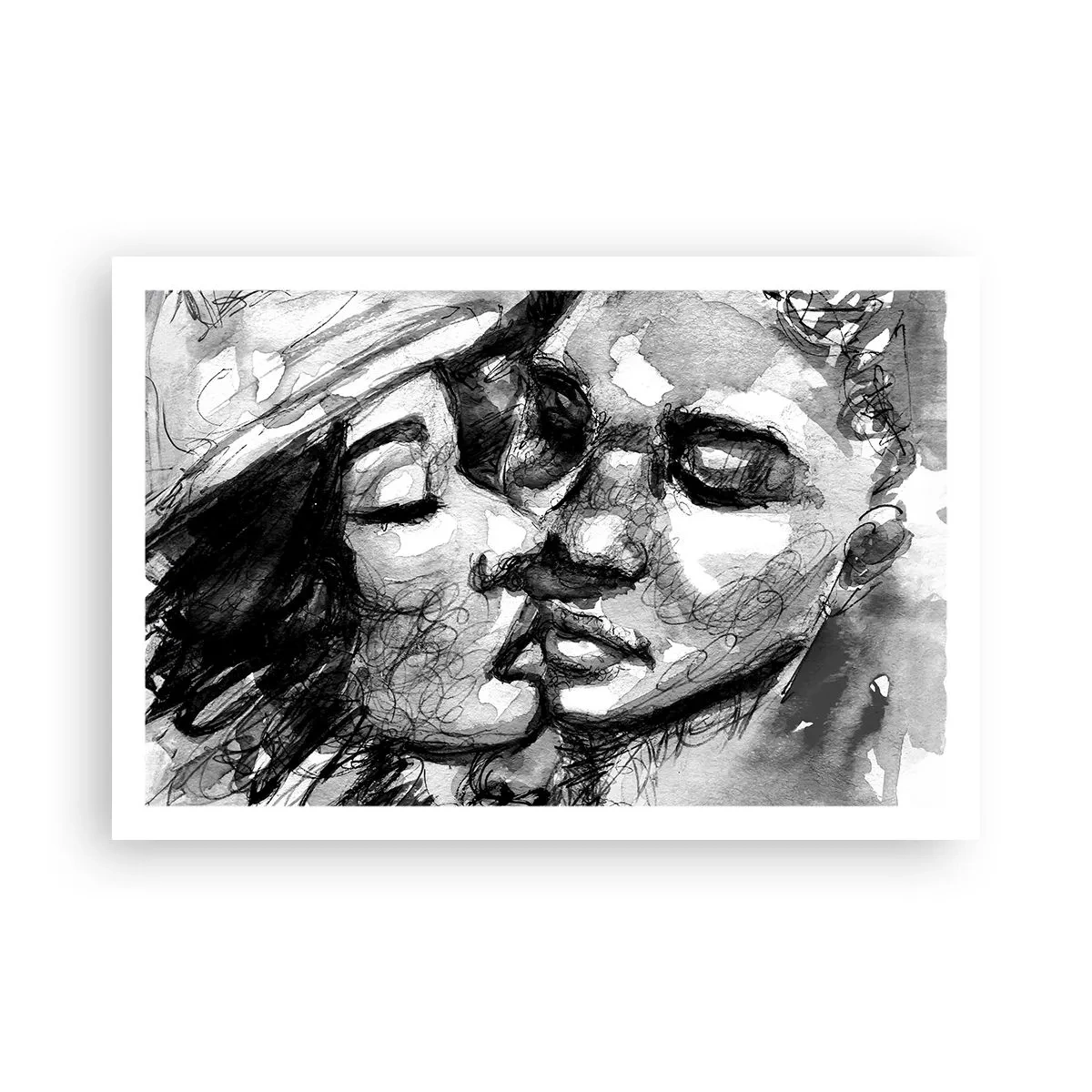 Poster - Tender Moment - 91x61 cm