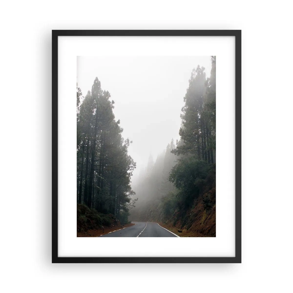 Poster in black frame - Tale of a Magic Forest - 40x50 cm