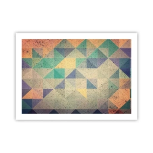 Poster - The Republic of Triangles - 70x50 cm