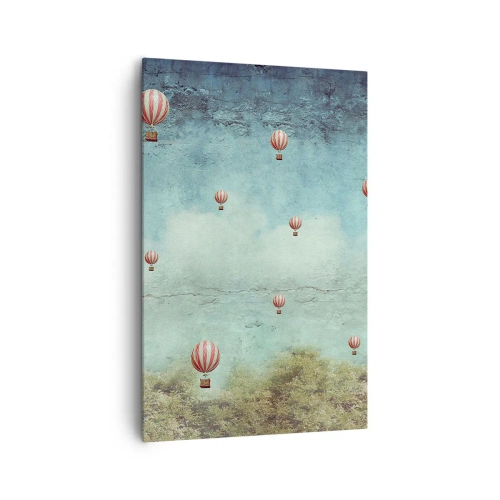 Canvas picture - Free from Noise of Life - 80x120 cm