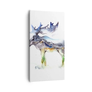 Canvas picture - Hero of a Winter's Tale - 55x100 cm