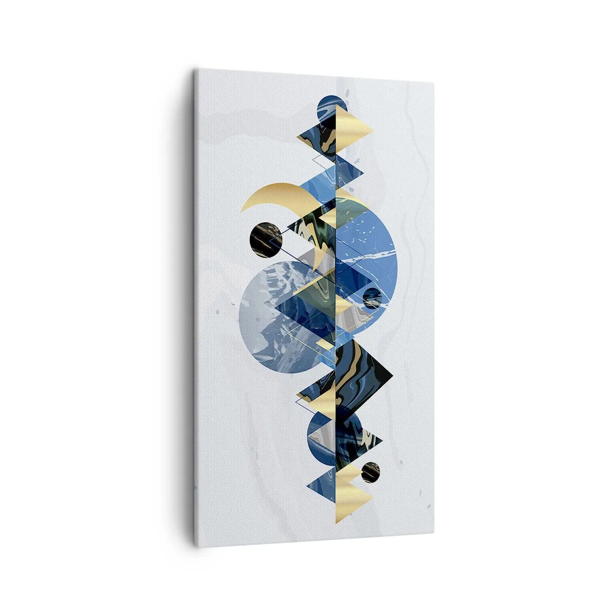 Canvas picture - Geometrical Landscape - 45x80 cm