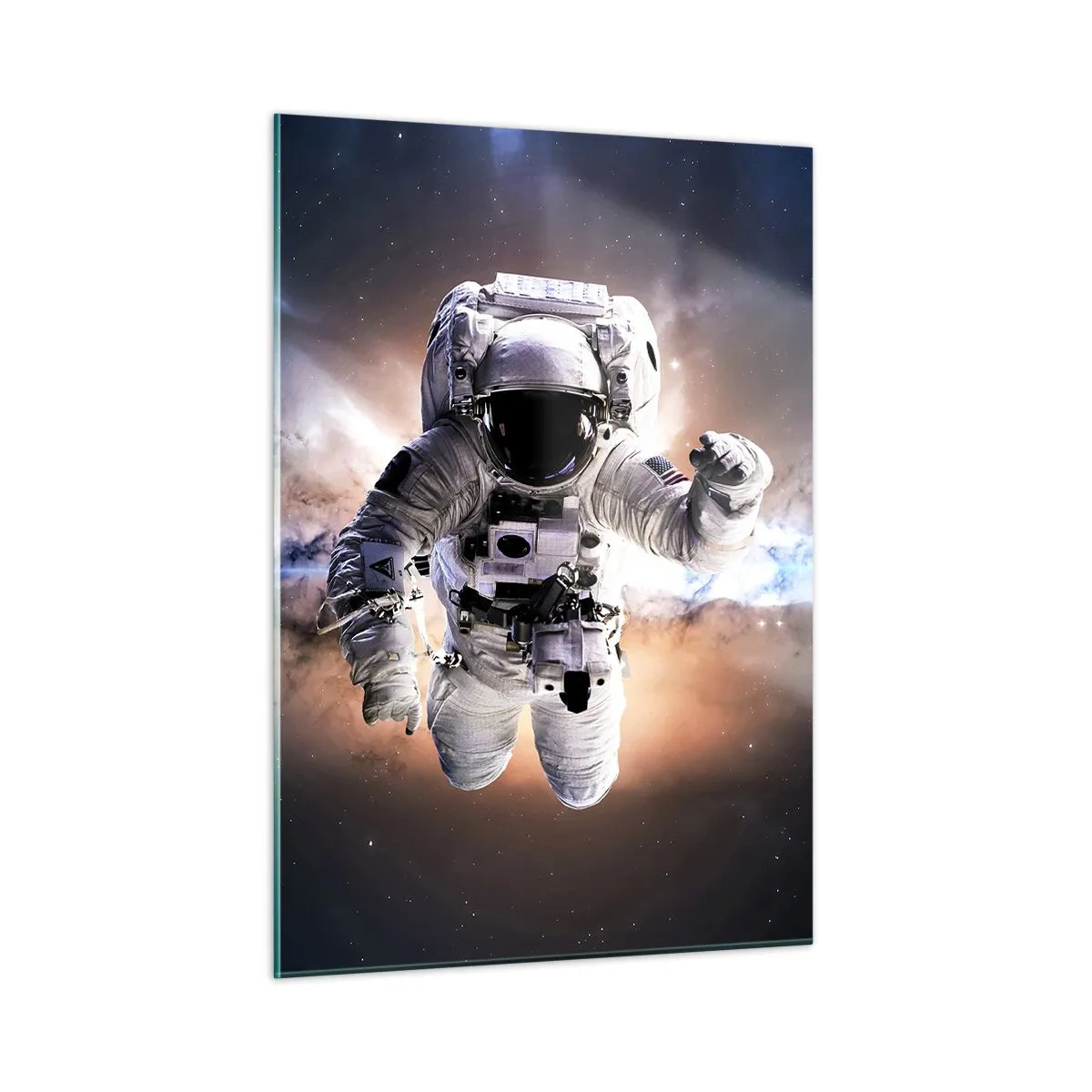 Glass picture - Greetings from Space - 50x70 cm