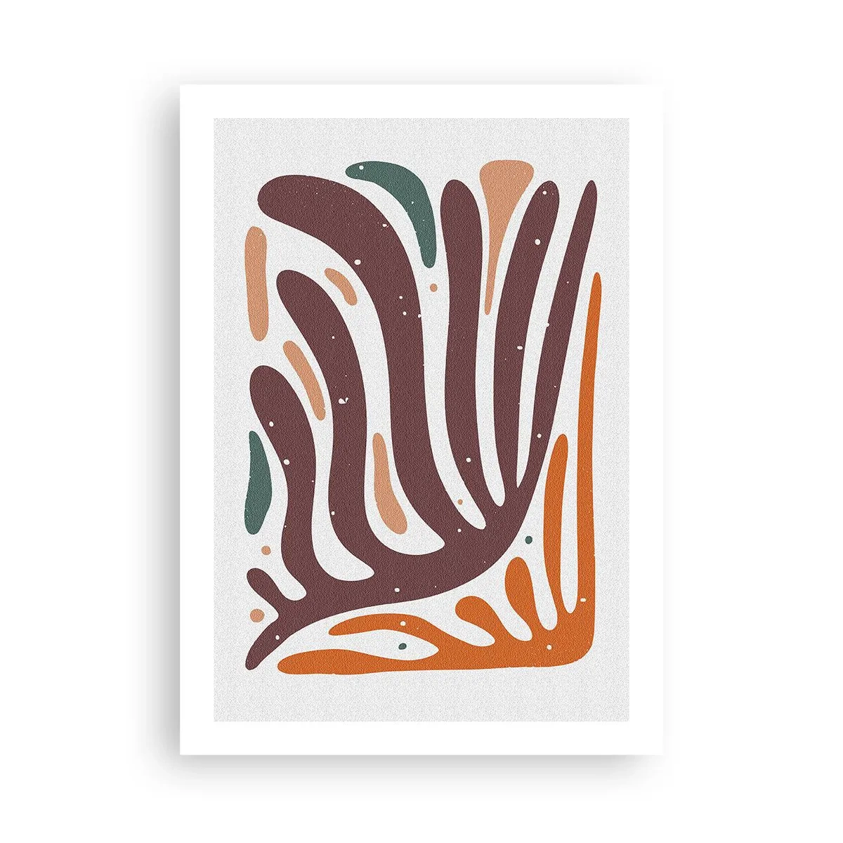 Poster - Radiant Organic Composition - 50x70 cm