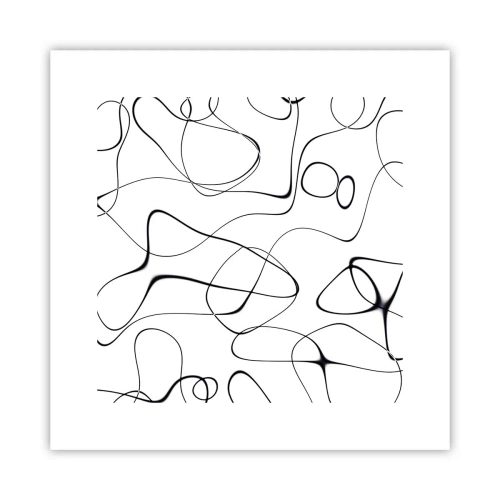 Poster - Life Paths, Trails of Fortune - 30x30 cm