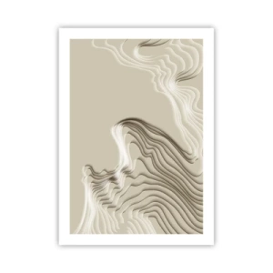 Poster - Topography of Art. - 50x70 cm