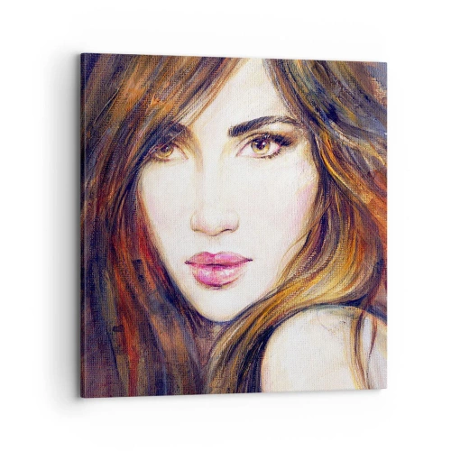 Canvas picture - Penny for Your Thoughts - 70x70 cm