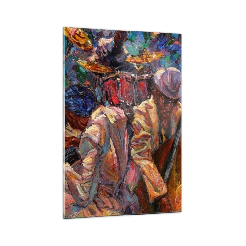 Glass picture - In the Same Rhythm - 70x100 cm