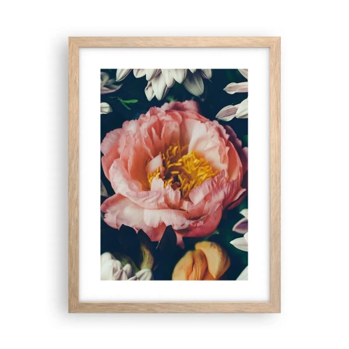 Poster in light oak frame - In Baroque Style - 30x40 cm