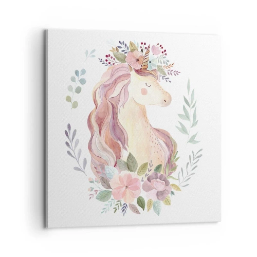 Canvas picture - Invitation to the Fairytale World - 60x60 cm