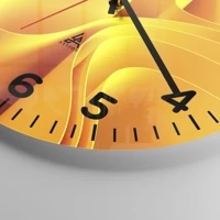 Clock face with numbers