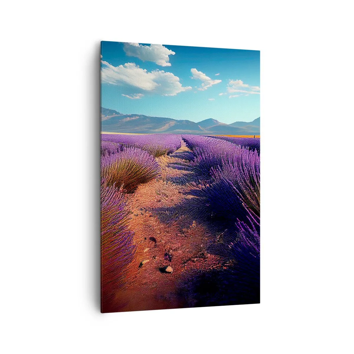 Canvas picture - Fragrant Fields - 80x120 cm