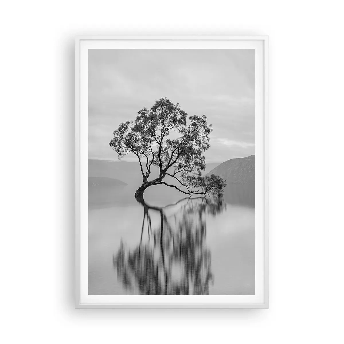 Poster in white frmae - There Is Such Country - 70x100 cm