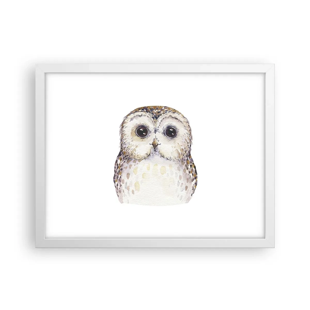 Poster in white frmae - Look Me in the Eyes - 40x30 cm