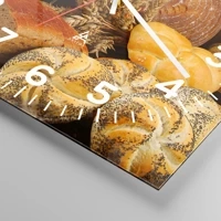 Clock face with numbers