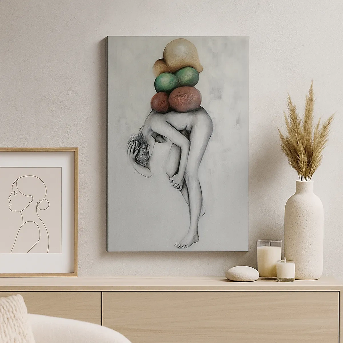 Canvas picture - Weight of Life - 50x70 cm